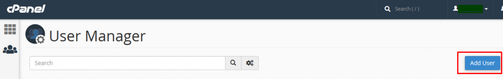 How to Add a New User in cPanel 2 How to Add a New User in cPanel