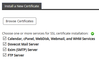 Install Let’s Encrypt SSL on Hostname in cPanel/WHM Server 2 Install Let’s Encrypt SSL on Hostname in cPanel/WHM Server