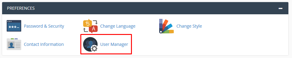 How to Add a New User in cPanel 1 How to Add a New User in cPanel