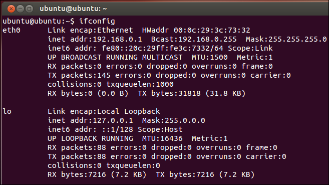 how to change eth1 ip address in linux