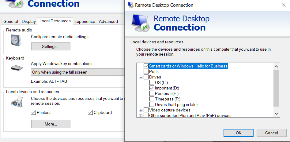 how to share your local drive in rdp