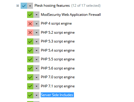 How to enable SSI support in Plesk for Windows?