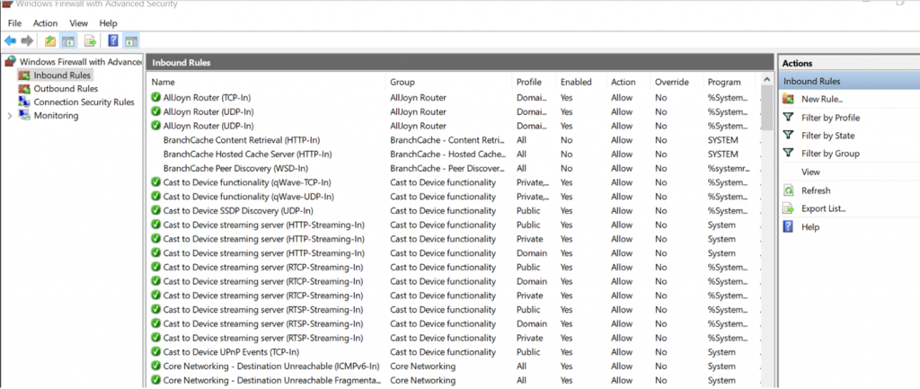 How to Block or Allow TCP-IP Port in Windows Firewall