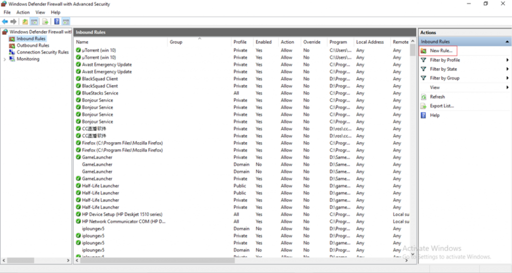 How to Block or Allow TCP-IP Port in Windows Firewall 4 How to Block or Allow TCP-IP Port in Windows Firewall