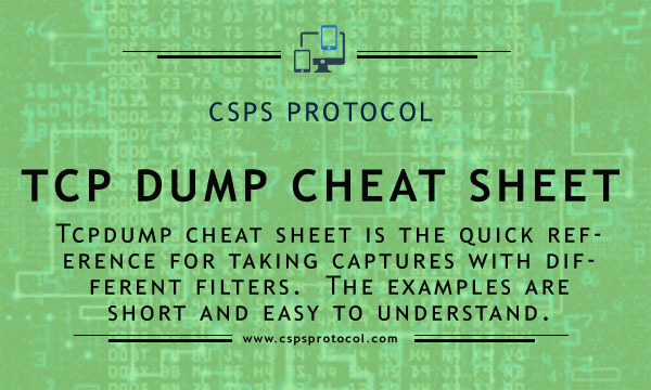 lijden Beschrijvend Over het algemeen Tcpdump cheat sheet with examples | Blog - 24x7serversupport